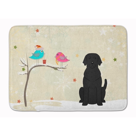 Micasa Christmas Presents Black Labrador Machine Washable Memory Foam Mat MI627710